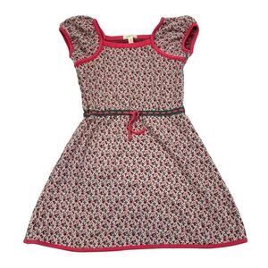 Girls Matilda Jane Noelle Knit Friends Forever Short‎ Sleeved Dress Size 6